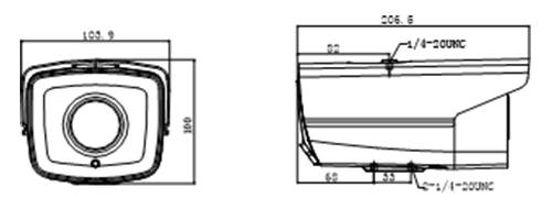 DS-2XD8A47F/CF-LZS產(chǎn)品尺寸